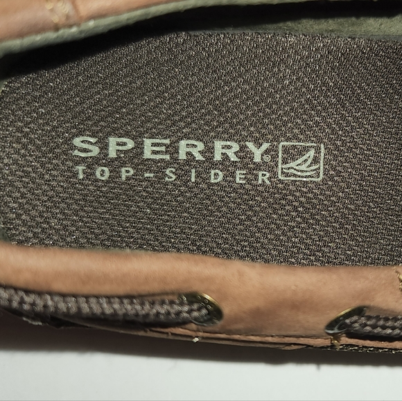 Sperry Top-sider Intrepid shoe. Big boys Sz 5. Brown. Style # YB25328A $20 NWOT. - Picture 10 of 11